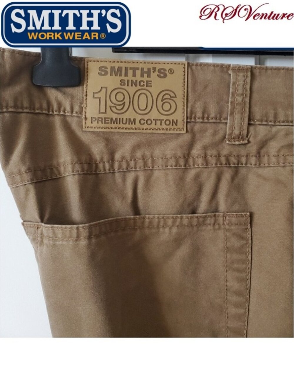 SMITH'S Fleece Lined 5-Pocket Cotton Pants